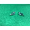 Sky Jewelry Серьги серебряные с голубым топазом