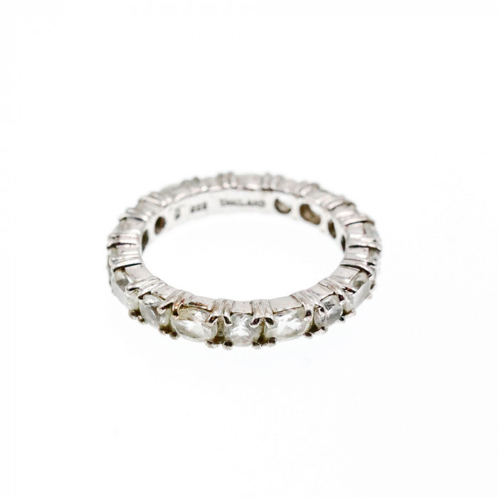 Sky Jewelry Серебряное кольцо с камнями гошенит    Наслаждение