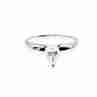 Sky Jewelry Серебряное кольцо с фианитом  Капля