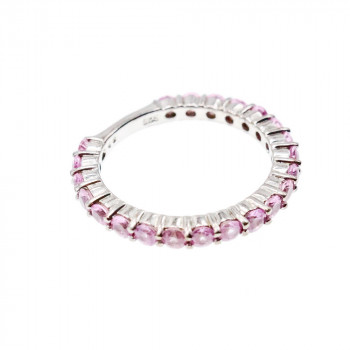 Sky Jewelry Серебряное кольцо с морганитом  Нежность