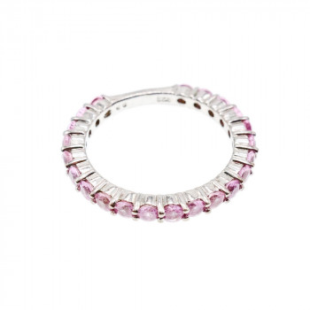 Sky Jewelry Серебряное кольцо с морганитом  Нежность