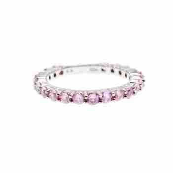 Sky Jewelry Серебряное кольцо с морганитом  Нежность