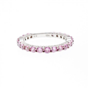 Sky Jewelry Серебряное кольцо с морганитом  Нежность