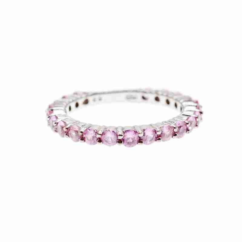 Sky Jewelry Серебряное кольцо с морганитом  Нежность