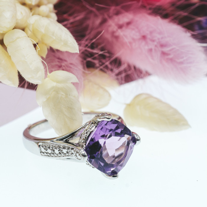 Sky Jewelry Серебряное кольцо с турмалином  Гармония