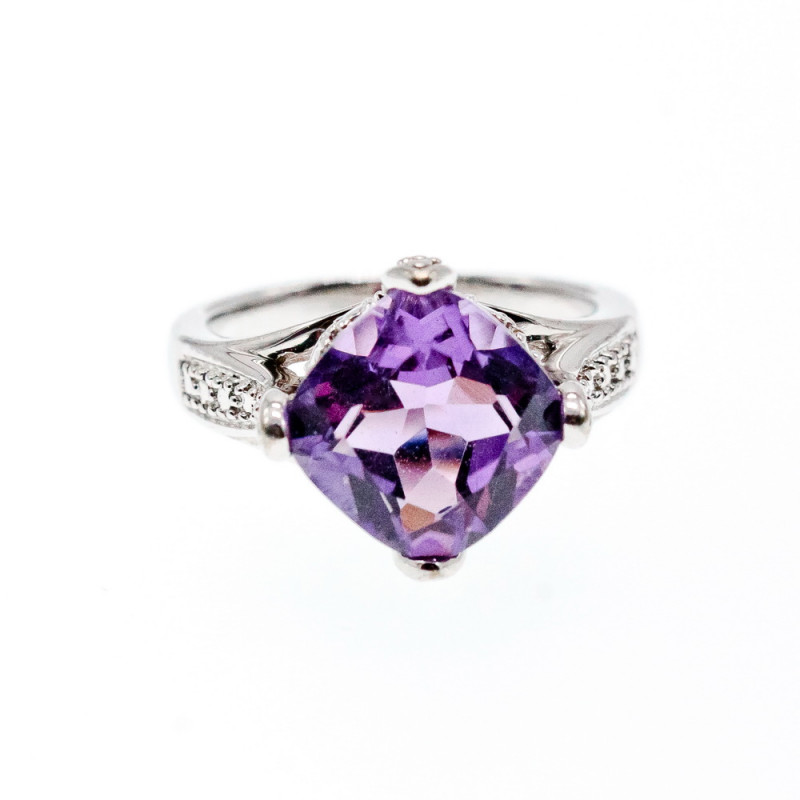 Sky Jewelry Серебряное кольцо с турмалином  Гармония