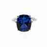 Sky Jewelry Серебряное кольцо с сапфиром  Сапфировая любовь
