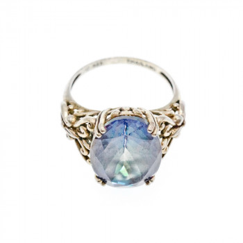 Sky Jewelry Винтажное серебряное кольцо со шпинелью  Грация