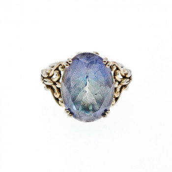 Sky Jewelry Винтажное серебряное кольцо со шпинелью  Грация