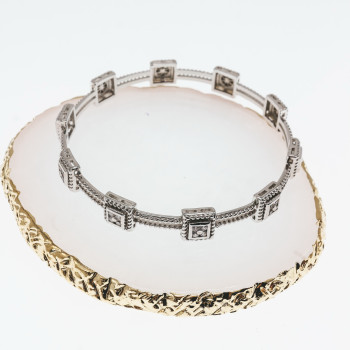 Sky Jewelry Браслет с фианитами  Настроение