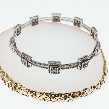 Sky Jewelry Браслет с фианитами  Настроение