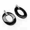 Sky Jewelry Серебряные серьги с фианитами  Дизайн
