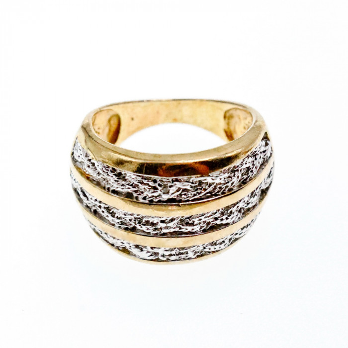 Sky Jewelry Серебряное кольцо в позолоте  Плетение ангела