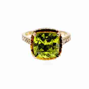 Sky Jewelry Серебряное кольцо с фианитами  Лето