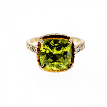 Sky Jewelry Серебряное кольцо с фианитами  Лето