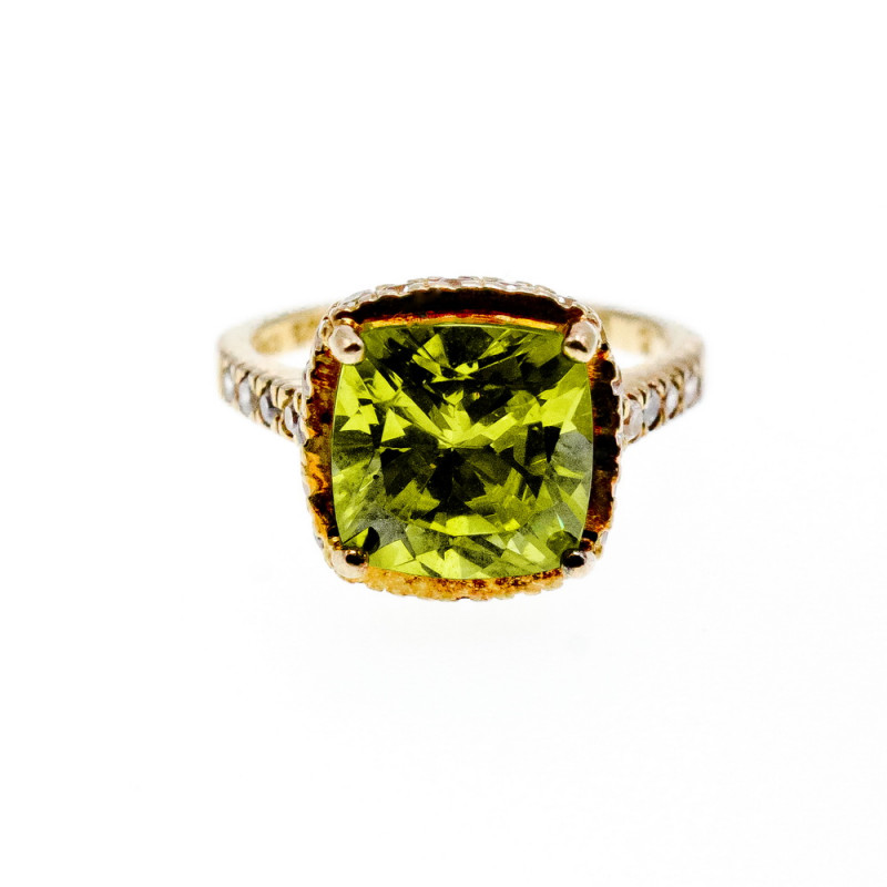 Sky Jewelry Серебряное кольцо с фианитами  Лето