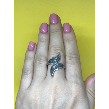 Sky Jewelry Серебряное кольцо Sterling сиамское серебро