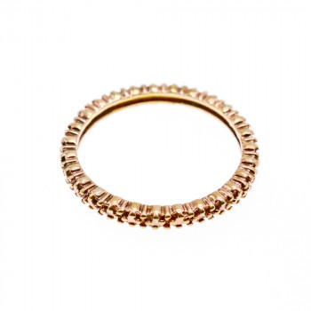 Sky Jewelry Серебряное кольцо в позолоте  Плетение