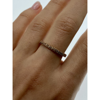 Sky Jewelry Серебряное кольцо в позолоте  Плетение