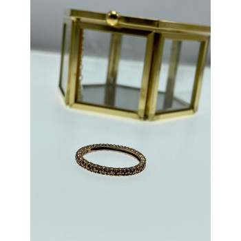 Sky Jewelry Серебряное кольцо в позолоте  Плетение