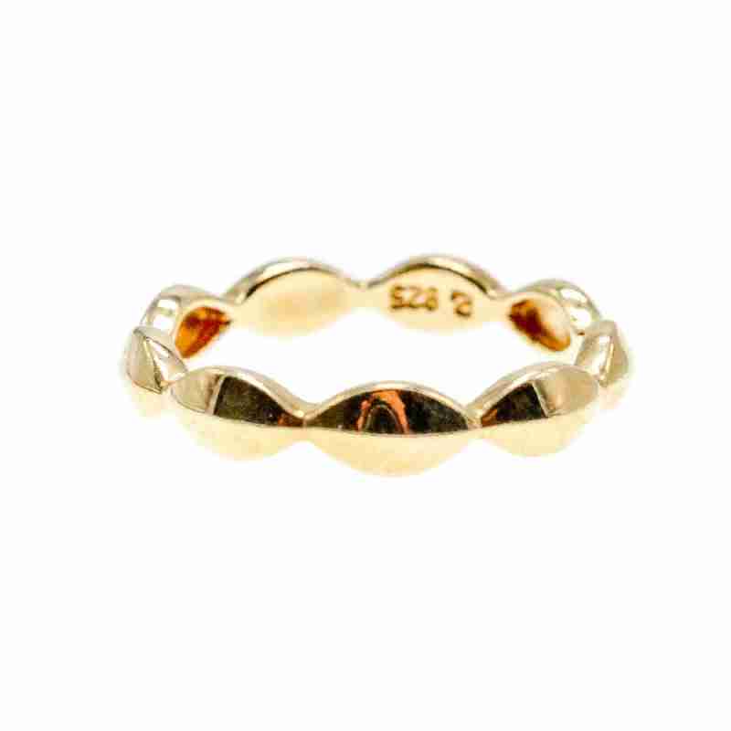 Sky Jewelry Серебряное кольцо в позолоте Совершенство