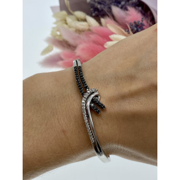 Sky Jewelry Серебряный браслет с камнями шпинель  Очарование