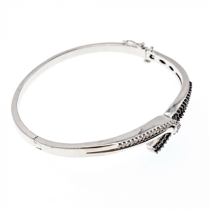 Sky Jewelry Серебряный браслет с камнями шпинель  Очарование