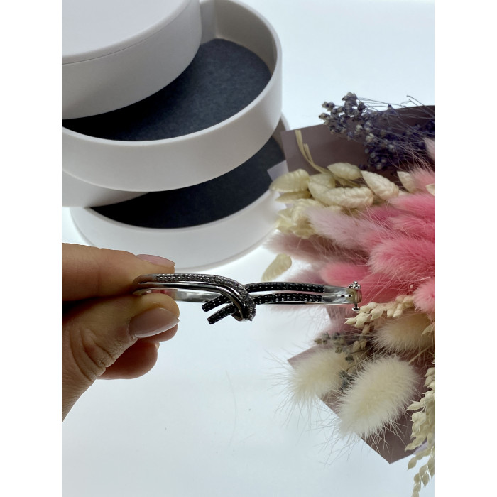 Sky Jewelry Серебряный браслет с камнями шпинель  Очарование