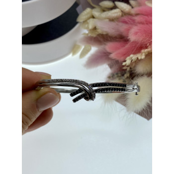 Sky Jewelry Серебряный браслет с камнями шпинель  Очарование