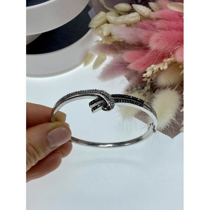 Sky Jewelry Серебряный браслет с камнями шпинель  Очарование