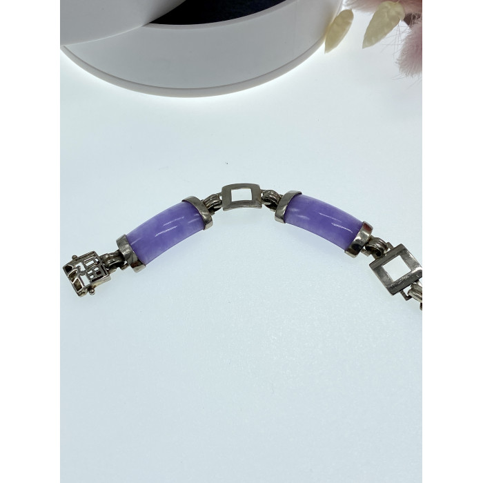 Sky Jewelry Серебряный браслет с турмалином  Идеал