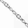 Sky Jewelry Серебряный браслет с белым топазом  Бесконечность