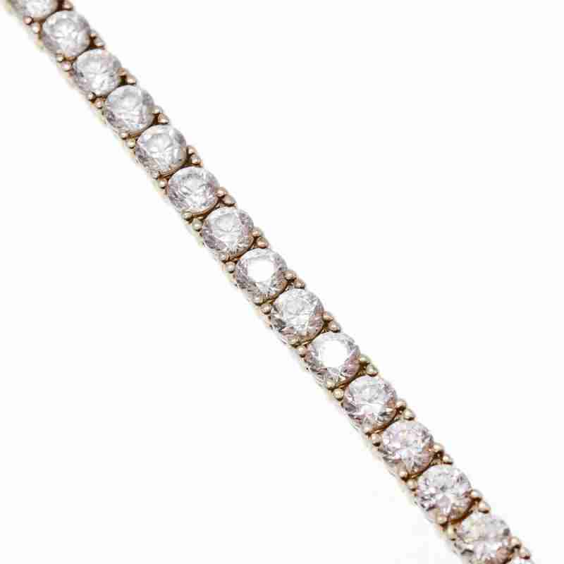 Sky Jewelry Серебряный браслет с фианитами  Блеск Алмаза