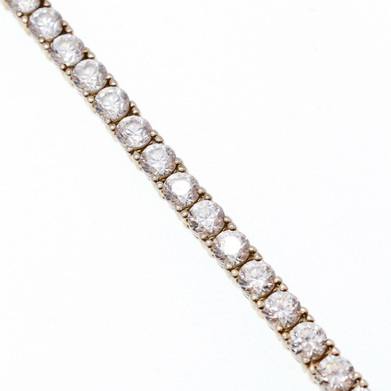 Sky Jewelry Серебряный браслет с фианитами  Блеск Алмаза