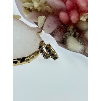 Sky Jewelry Серебряные серьги в позолоте с сапфирами  Грация