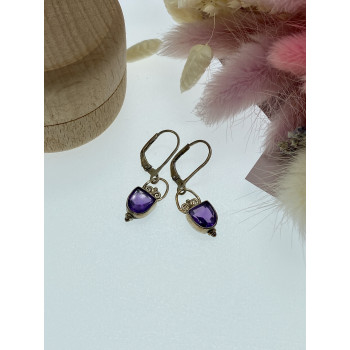 Sky Jewelry Серебряные серьги с танзанитом  Винтаж