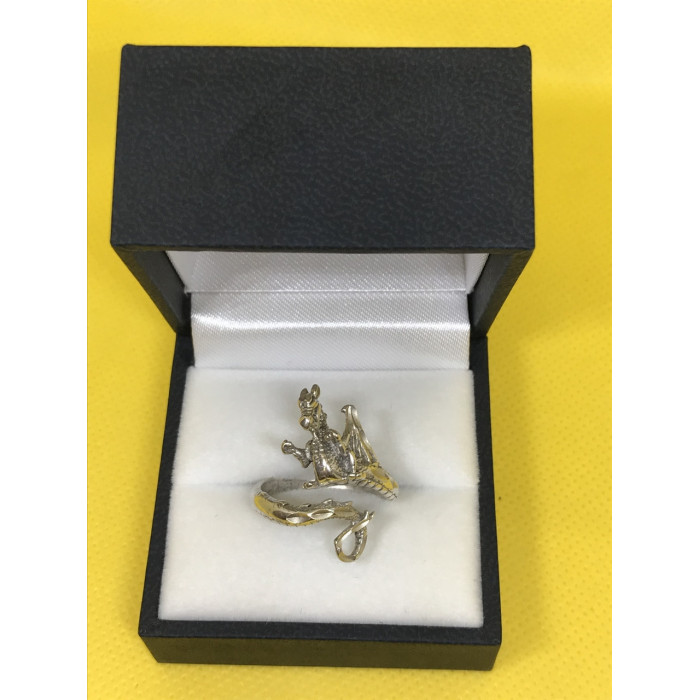Sky Jewelry Серебряное кольцо -дракон