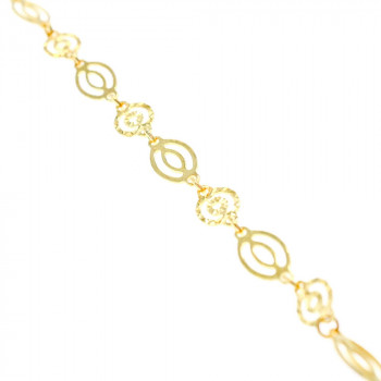 Sky Jewelry Серебряный браслет в позолоте  Вкус Италии