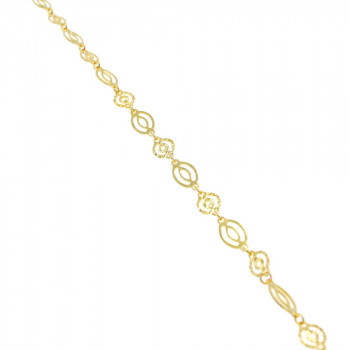 Sky Jewelry Серебряный браслет в позолоте  Вкус Италии