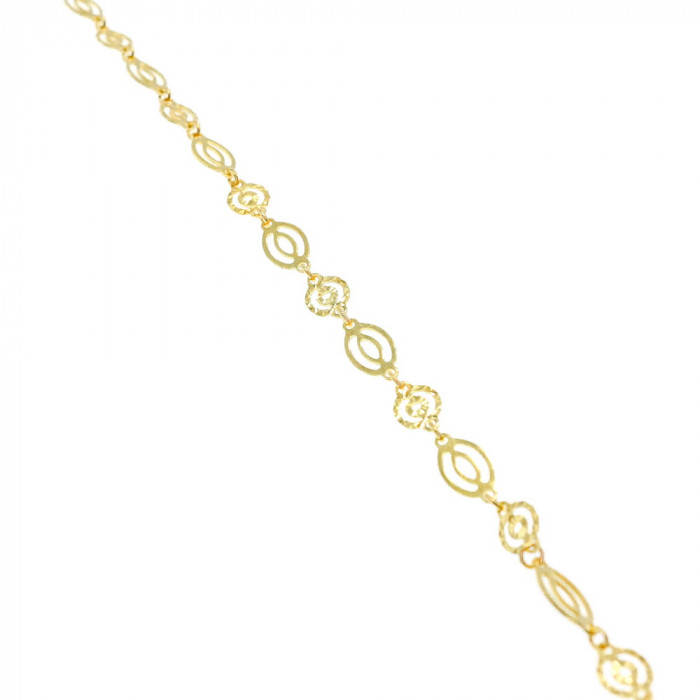 Sky Jewelry Серебряный браслет в позолоте  Вкус Италии