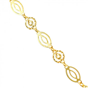 Sky Jewelry Серебряный браслет в позолоте  Вкус Италии