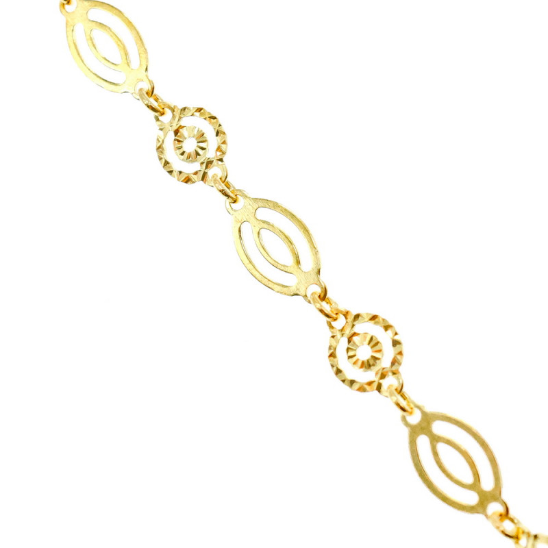 Sky Jewelry Серебряный браслет в позолоте  Вкус Италии