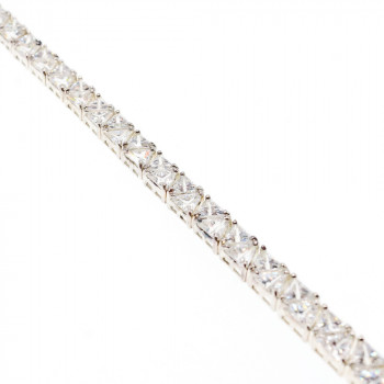 Sky Jewelry Серебряный браслет с фианитами  Роскошь