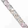Sky Jewelry Серебряный браслет с фианитами  Роскошь