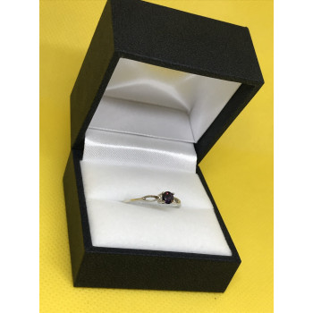 Sky Jewelry Серебряное кольцо с фиолетовым фианитом