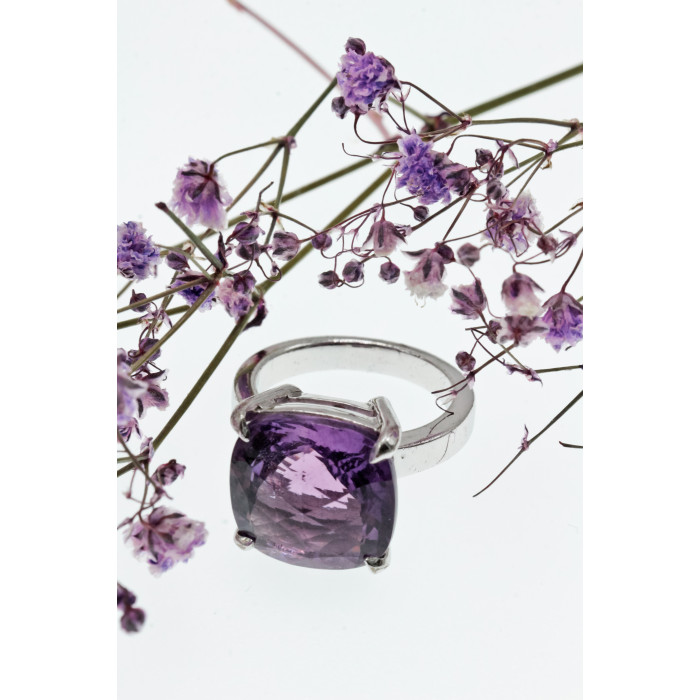 Sky Jewelry Cеребряное кольцо с турмалином  Настроение