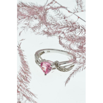 Sky Jewelry Серебряное кольцо со шпинелью  Нежность