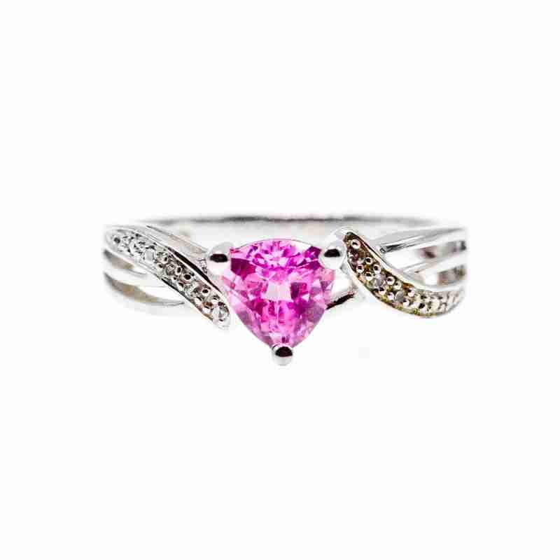Sky Jewelry Серебряное кольцо со шпинелью  Нежность