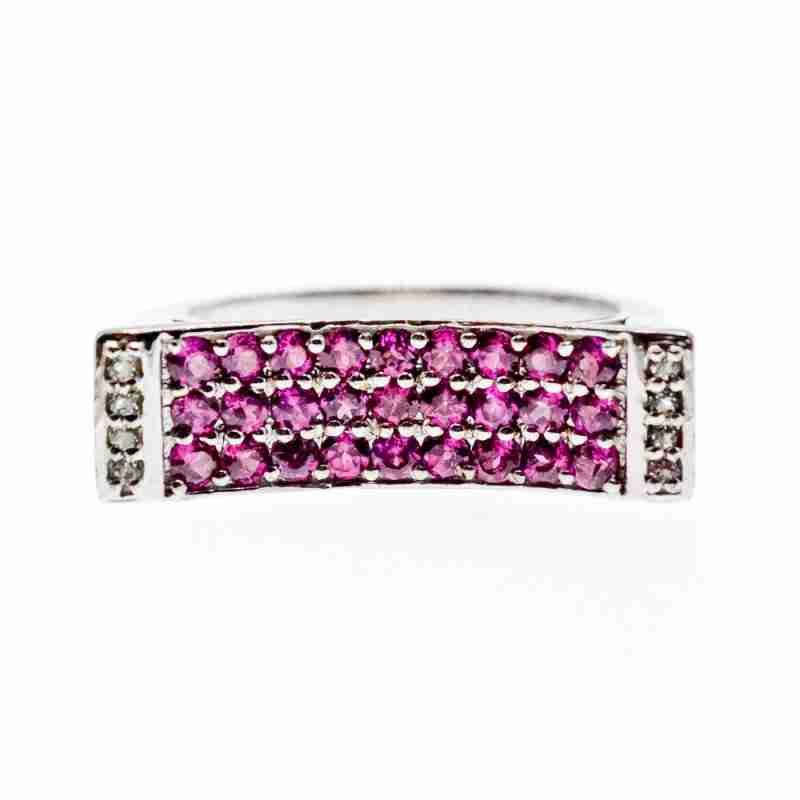 Sky Jewelry Серебряное кольцо с фианитами  Мечта
