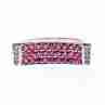 Sky Jewelry Серебряное кольцо с фианитами  Мечта